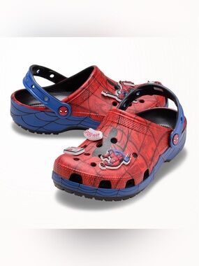 New Crocs Spider Man Classic Clog size J4